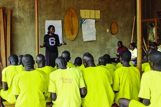 Advance Africa implements various programmes, including the rehabilitation, reformation, and reintegration of offenders.