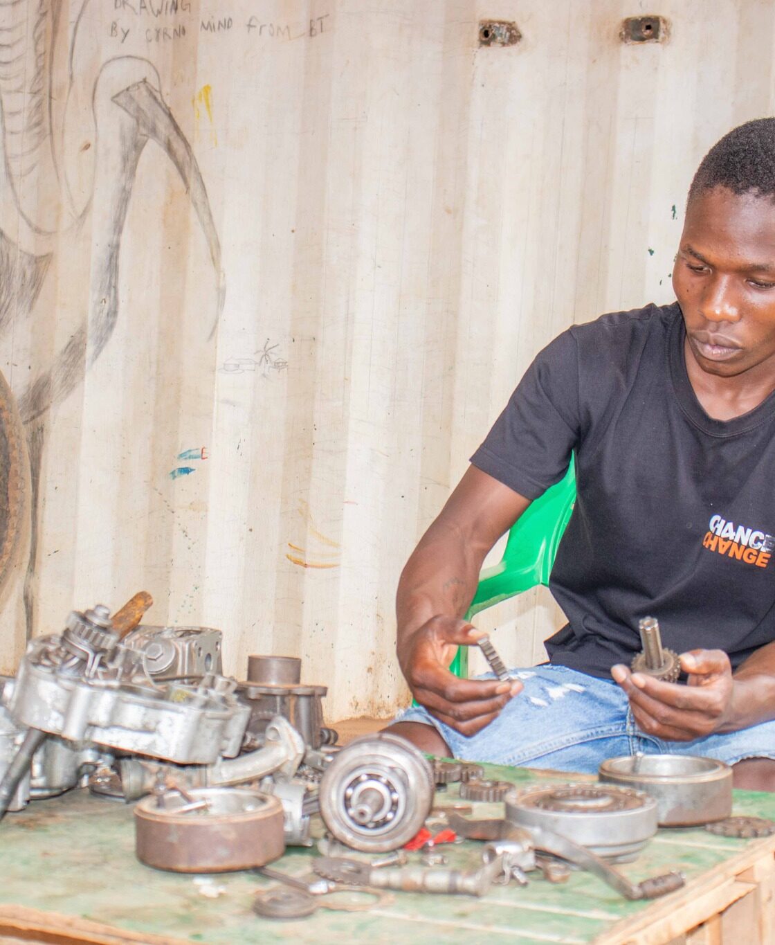 motorbike mechanics training Malawi